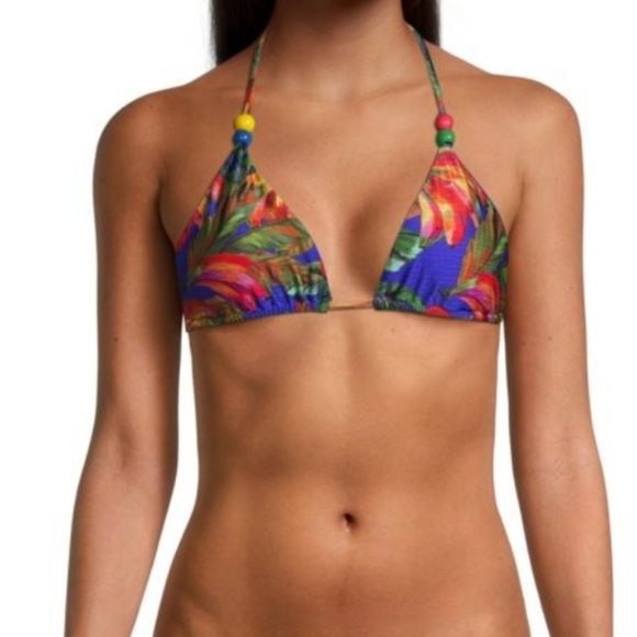FARM Rio Bananamix String Bikini top Size Small NWT - Picture 9 of 12